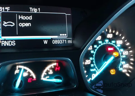 2013 Ford Escape Titanium z USA, uszkodzony, nr VIN 1FMCU9J9XDUD30709